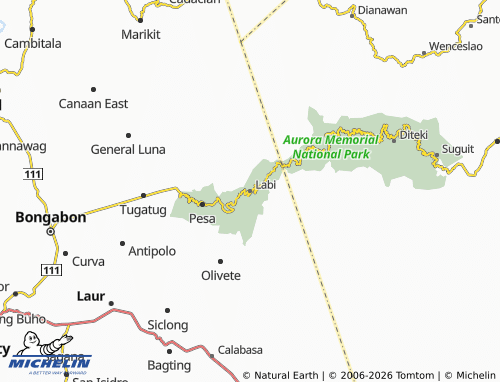 MICHELIN Labi map - ViaMichelin