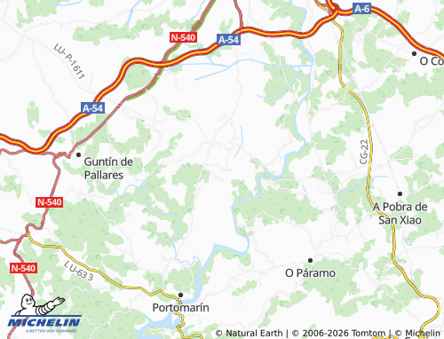 Mapa MICHELIN Vigo de Mosteiro - ViaMichelin