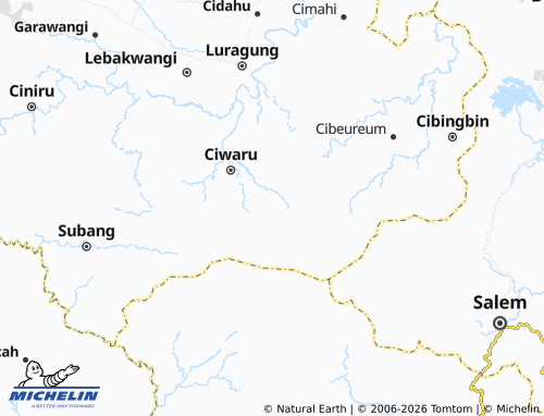 MICHELIN Kaduagung map - ViaMichelin