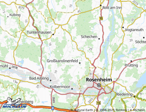 MICHELIN Vogl map - ViaMichelin