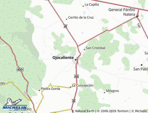 Mapa MICHELIN Guadalupe - ViaMichelin