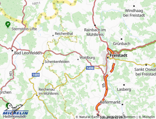 Mappa MICHELIN Waldburg - ViaMichelin