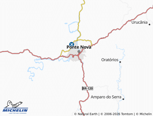 Mapa MICHELIN Santo Antônio da Cidade - ViaMichelin