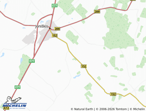 Mapa MICHELIN Kepaliai - ViaMichelin
