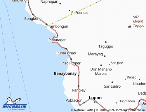 MICHELIN Maputi map - ViaMichelin