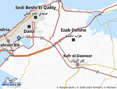 Mapa MICHELIN al-Khudrah - ViaMichelin