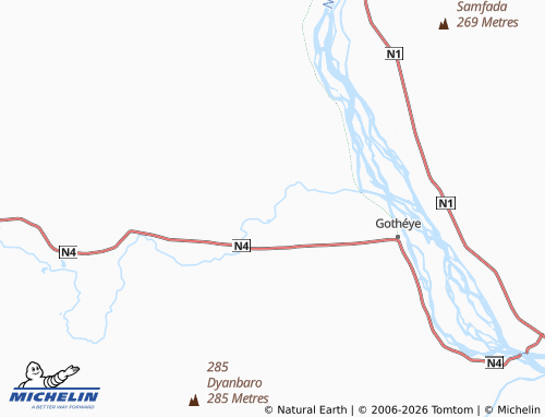 Mappa MICHELIN Koulikwara - ViaMichelin