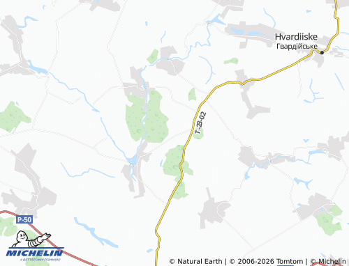 Mapa MICHELIN Slobidka-Kuzmynska - ViaMichelin
