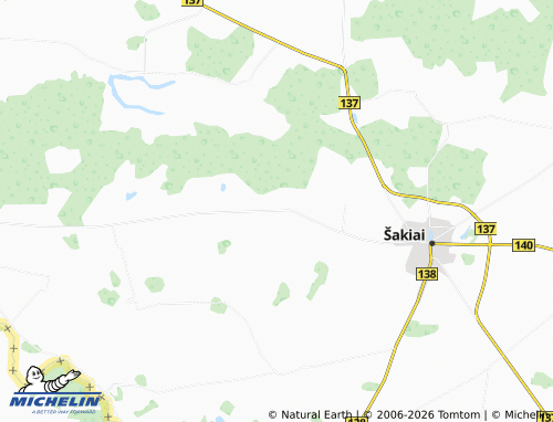 Mappa MICHELIN Duobiškiai - ViaMichelin