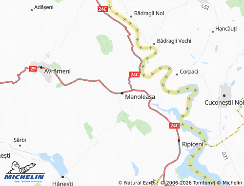 Carte MICHELIN Manoleasa - ViaMichelin
