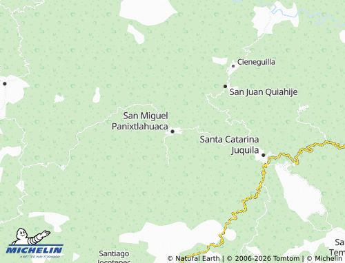 Mappa MICHELIN San Miguel Panixtlahuaca - ViaMichelin