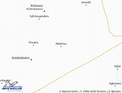 MICHELIN-Landkarte Abéanou - ViaMichelin