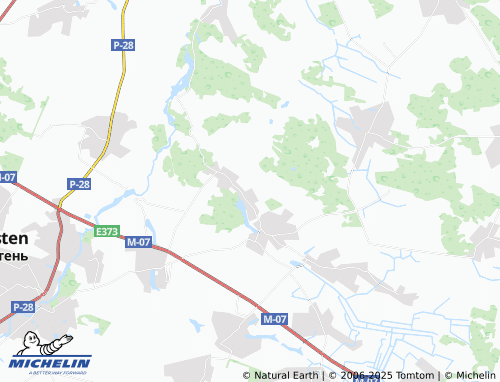 MICHELIN-Landkarte Kupech - ViaMichelin
