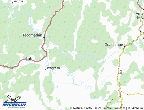 MICHELIN Quicayan map - ViaMichelin