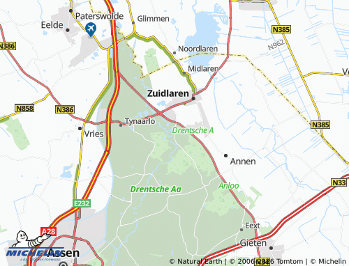 MICHELIN Schipborg map - ViaMichelin