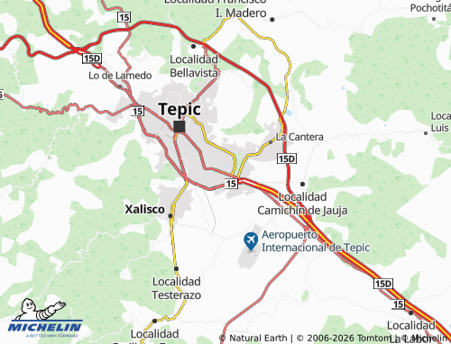 Mapa MICHELIN Nayar Abastos - ViaMichelin