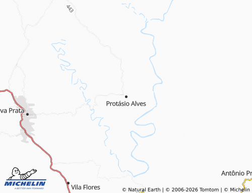 Mapa MICHELIN Protásio Alves - ViaMichelin