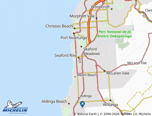 MICHELIN-Landkarte Moana - ViaMichelin