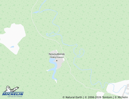 MICHELIN-Landkarte Kourovka - ViaMichelin