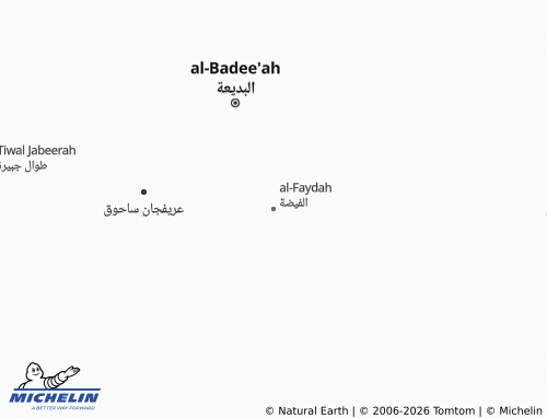 MICHELIN-Landkarte al-Faydah - ViaMichelin