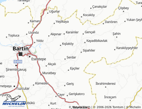 MICHELIN Çukurbük map - ViaMichelin