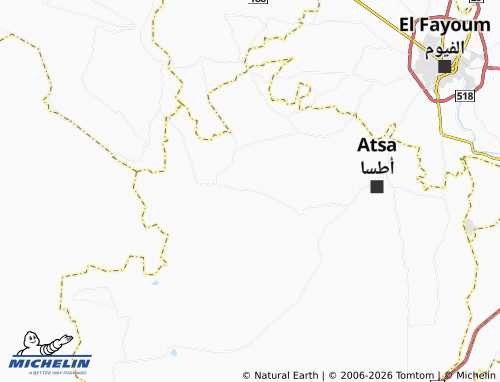 Mappa MICHELIN Nuwwarah - ViaMichelin