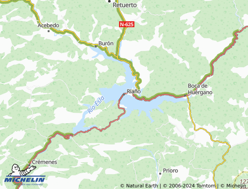 Carte MICHELIN Riaño - ViaMichelin