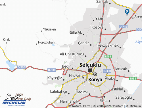 MICHELIN Erenköy map - ViaMichelin