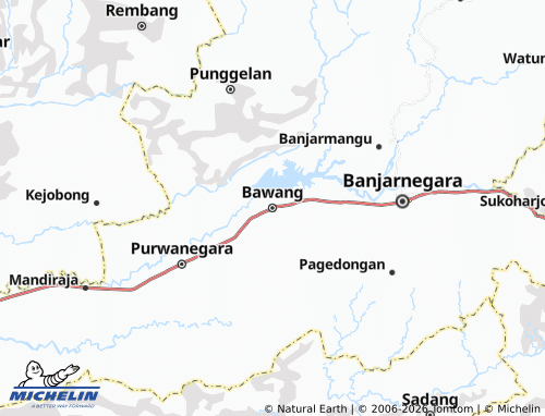 Carte MICHELIN Bawang - ViaMichelin