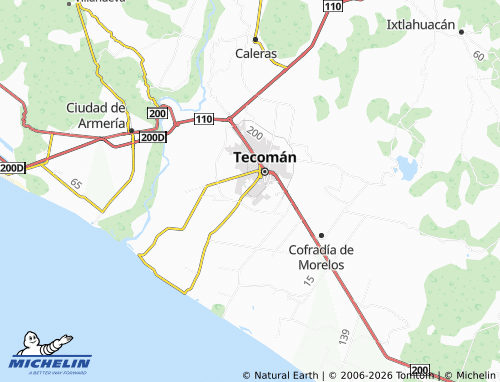 MICHELIN Primaveras del Real map - ViaMichelin