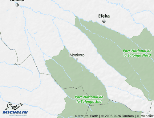 Mappa MICHELIN Monkoto - ViaMichelin