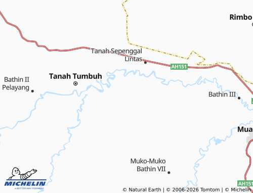 Mapa MICHELIN Pasar Rantau Embacang - ViaMichelin