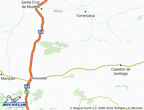 MICHELIN Casa de Peña Parda map - ViaMichelin