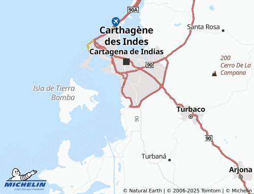 MICHELIN Puerta de Hierro map - ViaMichelin