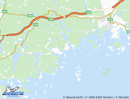 Carte MICHELIN Ålo - ViaMichelin