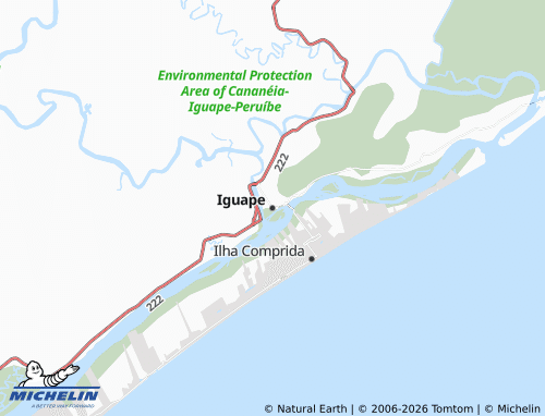 Mapa MICHELIN Iguape - ViaMichelin