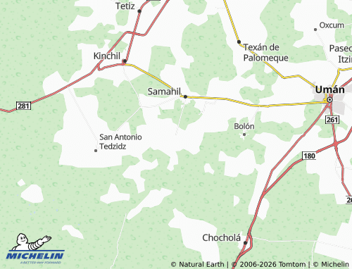 MICHELIN Kuchel map - ViaMichelin