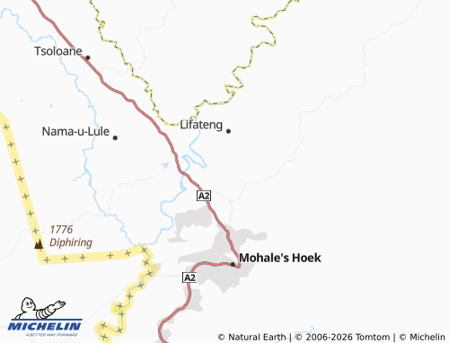 Mappa MICHELIN Ha Sehloho Nyepetsi - ViaMichelin