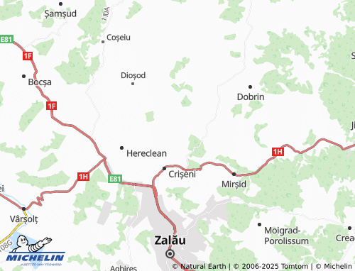 Carte MICHELIN Gârceiu - ViaMichelin