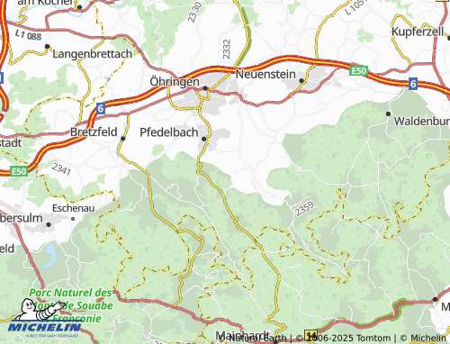 Mapa MICHELIN Griet - ViaMichelin