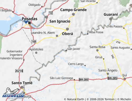 Mapa MICHELIN San Javier - ViaMichelin