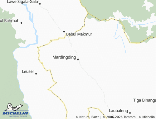 MICHELIN Mardingding map - ViaMichelin