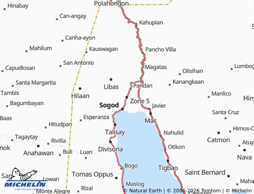MICHELIN Zone 5 map - ViaMichelin