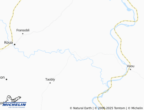 MICHELIN Douagué map - ViaMichelin