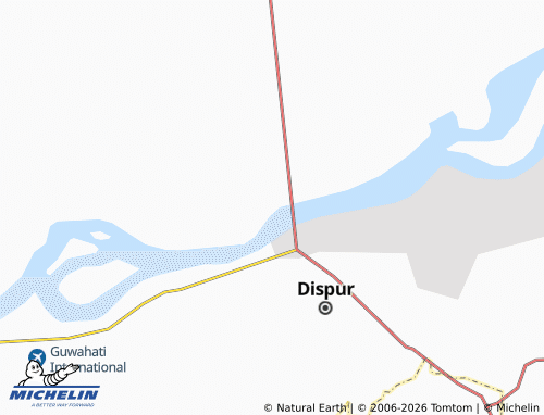 Mappa MICHELIN North Gauhati - ViaMichelin
