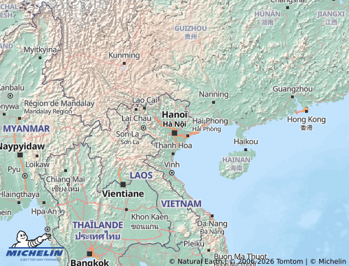 MICHELIN-Landkarte Vietnam - ViaMichelin