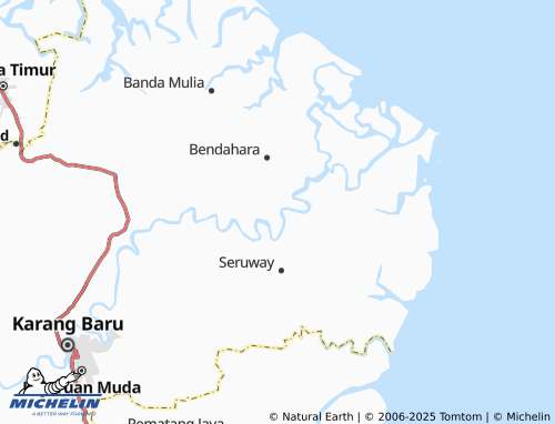 MICHELIN Teluk Kemiri map - ViaMichelin