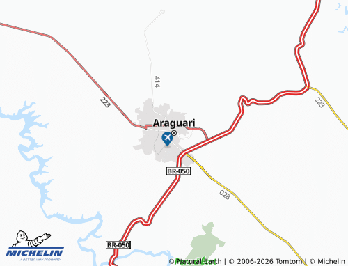 Mapa MICHELIN Araguari - ViaMichelin