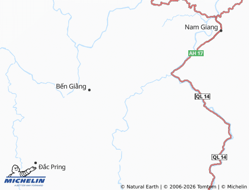Mapa MICHELIN Tà Bhing - ViaMichelin