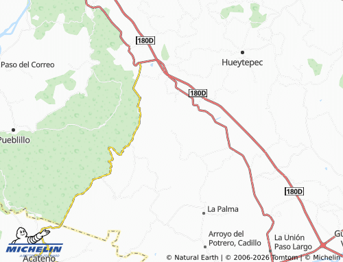Mapa MICHELIN Zapote Bueno - ViaMichelin